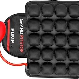 GRAND PITSTOP Motorcycle Air Seat Cushion, on The go inflate & Deflate, Pressure Relief Motorcycle Seat Pad, Shock Proof Comfortable for Motorbike Long Rides for Royal Enfield Himalayan-3