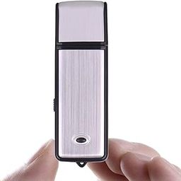 TECHNOVIEW Spy Mini Digital Audio Voice Recorder Device 8GB | Pen Drive | Small Size Hidden Audio Recorder | Portable Spy Gadget | High Definition HD Voice Recording | in Built Microphone Mic | Dictaphone | Without Light | Audio Recorder For Home/Office/Car/Room-8