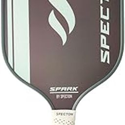 SPECTON Spark Series Pickleball Paddle with G8-Flex Carbon Fibre, Ultra-Comfort Grip, Paddle with 16mm Thickness, Lightweight, Cushion Comfort Grip, Ideal for Indoor Outdoor Play-12