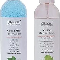 COTTON MILK PRE-WAX GEL AND MENTHOL AFTER WAX LOTION COMBO (250 ML)-image-74