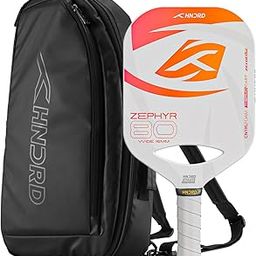 Hundred Zephyr 80 USA Approved Pickleball Paddle | Japan Raw Carbon Fiber | Consistent Performance | Power Play | Free Bag Included-image-2