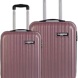 Classic Light-Weight & Durable Polycarbonate Rose Gold Unisex Hard Luggage|Set of 2 (M+S)|8 Smooth Spinner TPV Wheels | Trolley Bag-image-34