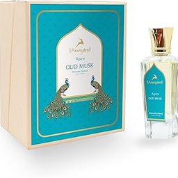Aranyam Perfume Infused Agaru Oud Musk Intense - Long-Lasting Scent Unisex Fragrance with Rich Oriental Notes | Alcohol-Free Netural Attar Spray Gift | 50ml-image-95