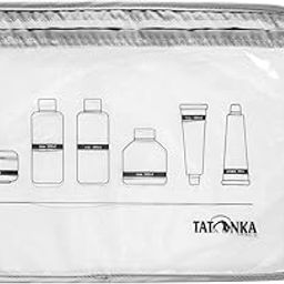 Brand Zip Flight Bag A4 Grey Transparent Bag-image-68