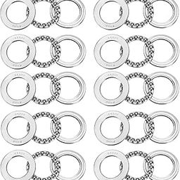 INVENTO 10Pcs 51106 30mm Axial Thrust Ball Bearing 30x47x11mm Single Direction carbon steel ball bearing-23
