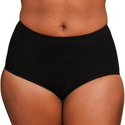 SHAPERX Leak Proof Underwear for Women Washable, Incontinence Underwear Absorbency Cotton Panties Bladder Leakage Protctive (IN, Alpha, XL, Regular, MULTICOLOUR)-image-5