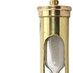 Mart - Brass Sand Timer Hourglass Keychain-image-42