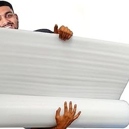 STYLELAB Multipurpose Packaging Foam Sheet 6x3 Feet 10MM Thickness White Color (Set of 1 Sheet)-image-79