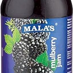 Mala's Jam Glass Bottle (Natural and Real Fruit Extracts) Mulberry, 500 gram-image-33