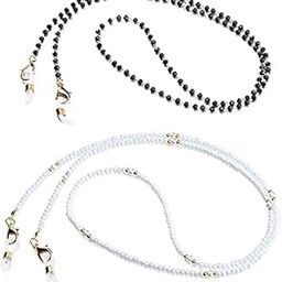 Face Mask Lanyards 2 Pieces Eyeglass Chains Mask Lanyard Eyewear Retainer Strap Holder 63 CM for Women Men Fashion-image-55