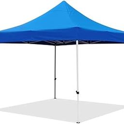 Gazebo Canopy Tent 10 x 10 ft / 3 x 3 Meter Outdoor Portable Tent (Heavy Duty) (Semi Premium (24 kgs)(Blue)-image-32