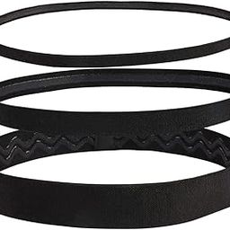 3 Pieces Non-Slip Elastic Sports Headbands - Athletic Skinny Hair Headband For Women, Men, Boys, Girls - Silicone Grip Hairband Stylish Sweat Band Free Size-14