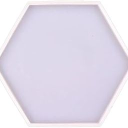 BanteyBanatey Mould for Resin Art Silicone Casting Mould Epoxy Casting Mould Silicone Jewellery Casting Mould DIY Coaster Mould Hexagon Shape (Pack of 1)-21