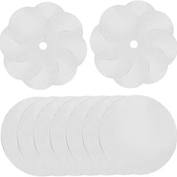 MAGICLULU 100pcs Assorted Qualitative Filter Papers Round Laboratory Filters for Water Absorption and Experimentation for Various Filtration Needs Scientific Studies-image-32