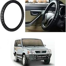 Anti Skid Hand Stitched Car Steering Wheel Cover for TATA Sumo VICTA-image-95