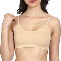 mysha Womens Cotton Non-Wired Non-Padded Thinlace Everyday Sports Bra-picture-14