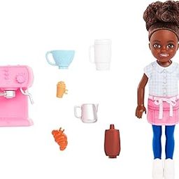 Barbie Toys, Chelsea™ Doll and Accessories Barista Set, Can Be Small Doll with 7 Themed Pieces​-26
