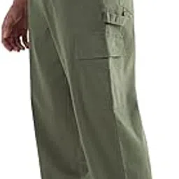 bewakoof Men's Mid Rise Cotton Blend Solid Regular Fit Casual Pants-picture-43