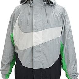 Men's Cotton Standard Length AS M NSW Swoosh WVN LND JKT Coat-image-23