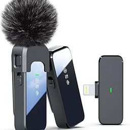 Kanget Dual Wireless Lavalier Microphones for iPhone, iPad - Crystal Clear Sound Quality for Recording, Live Streaming, YouTube, Facebook, Instagram etc.-picture-29