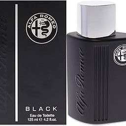 Alfa Romeo BLACK Eau De Toilette (125ml) | Grapefruit, Black Rose, Dark Woodsy Notes | Long Lasting Perfume-picture-35