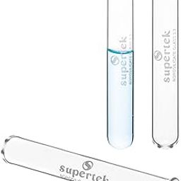 Supertek 8 ml Borosilicate Glass Test Tube With Rim Heat & Chemical Resistance (100 x 12 mm - Pack of 100) | Heat & Chemical Durability | Perfect for Any School, College & Laboratory-15