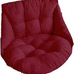 Hanging Chair Cushion Patio Hanging Egg Chair Pad for Balcony Garden Hck Red | Yard, Garden & Outdoor Living | Patio & Garden Furniture | Cushions & Pads-image-57