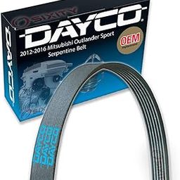Sixity Auto Dayco Serpentine Belt Compatible with Mitsubishi Outlander Sport 2.0L 2.4L L4 2012-2020-image-8