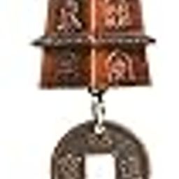 Feng Shui Tibetan Hanging Money Bell for Yantra Car Home Wall Décor or Good Luck-image-93