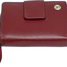 Genuine Leather Purse | Compact & Secure with RFID Blocking & 9-Card Capacity! (RED)-picture-51