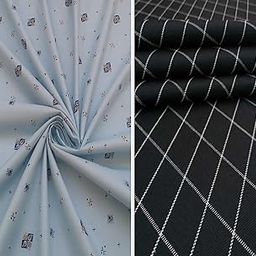 Pri & Su CottLinns Combo of Cotton Floral Shirt 500057 & Trouser 90027-image-1