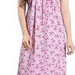 AV2 Women's Cotton Floral Maxi Nighty-image-51