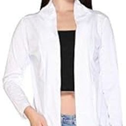 Women/Girl’s Cotton Formal Shrugs with Pocket & Full Sleeve (Small -XXL)-picture-48