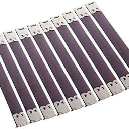 LOOM TREE® 3x10x Shrapnel Purse Making Supplies Metal Frame Kiss Clasp 12x1.4 cm Silver | Sewing | Foundations & Undergarments | Purse Handles, Frames & Feet-image-63