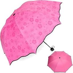 Magic Print Umbrella, 3 Fold, Multi Colour, Water Resistant, Unisex-picture-49