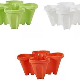 ATORSE Vertical Garden Planter Strawberry Planting Pot Indoor Outdoor-image-57
