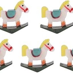 CALANDIS® 1/12 Dollhouse Miniature Furniture Accessory Small Rocking Horse Model Toy | Dolls & Bears | Dollhouse Miniatures | Toys & Games-image-48