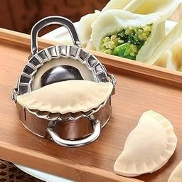 Stainless Steel Dumpling Maker | Dumpling Wrapper Mold for Kitchen | Momos Maker | Gujiya Maker | Manual Dumpling Maker-image-84
