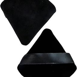 MAKEUP BY SITI Triangle Pizza Powder Puff & Makeup Blender Sponge - Black-35