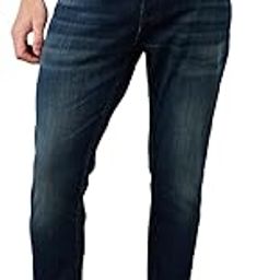 Men Slim Fit Mid Rise Cotton Casual Jeans-image-40