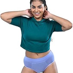 Everyday Period Panty for Girls & Women - Reusable & Leak Proof Underwear | Cotton & Modal | Medium to Heavy Flow | Reusable Period Panty - Stain Free, Comfortable & Washable-image-49
