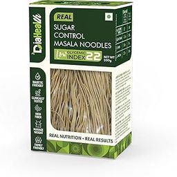 Diahealth Diabetic Care Masala Noodles, 200 Gms, 1 Pack, Low Glycemix Index (22) & High Protein/Serv, Taste Just Like Regular Noodles, Low Carb, Pre-Biotic High Fibre, For Diabetics And Weight Loss-image-88