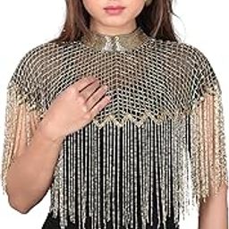 Women's New Net Capes Shrug Fully Embroidery Poncho For Girls And ladies-image-58