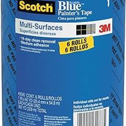 3M 2090-24EVP.94 in. x 60 yd. Scotch Blue Painters Tape Value Pack - 6 Pack-image-2