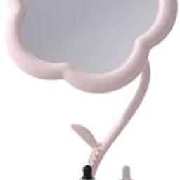 Kitchen cozzy Flower Shaped Rotatable Makeup Mirror with Tray Cute Tabletop Vanity Mirror for Bedroom, Bathroom, Living Room, Dressing Table, Home Décor & Makeup Use (Multicolor Pack of 1)-image-77