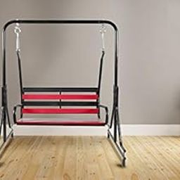 2-Seater Swing Jhula Indoor/Outdoor - Iron Swing with Stand, 300 Kg Capacity, 116.8 cm-image-17