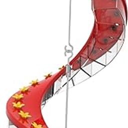 BNF® Ladder Bird Feeders Clear Reusable Leakproof Hummingbird Feeder for Outdoors Single Size|Pet Supplies | Bird Supplies | Feeders|1 Hummingbird Feeder-image-46
