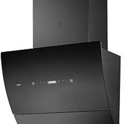 KAFF LYRA DHC 60 Filter-less Auto Clean Slant Kitchen Chimney 60 CM with 1250 m3/hr Suction Capacity, Touch with Motion Sensor Control, Motorized Vent Opening System and Digital Display (Black)-image-86