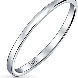Sterling Silver 925 Ring for Women & Girls - 1.5MM Band, Lightweight 2g | Gift for Loved Ones-image-50