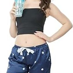 Women's Satin Shorts | Soft, Stylish & Comfortable Loungewear WWS-B0BKWKT1TQ-image-84